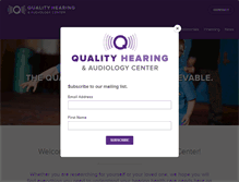 Tablet Screenshot of hearquality.com